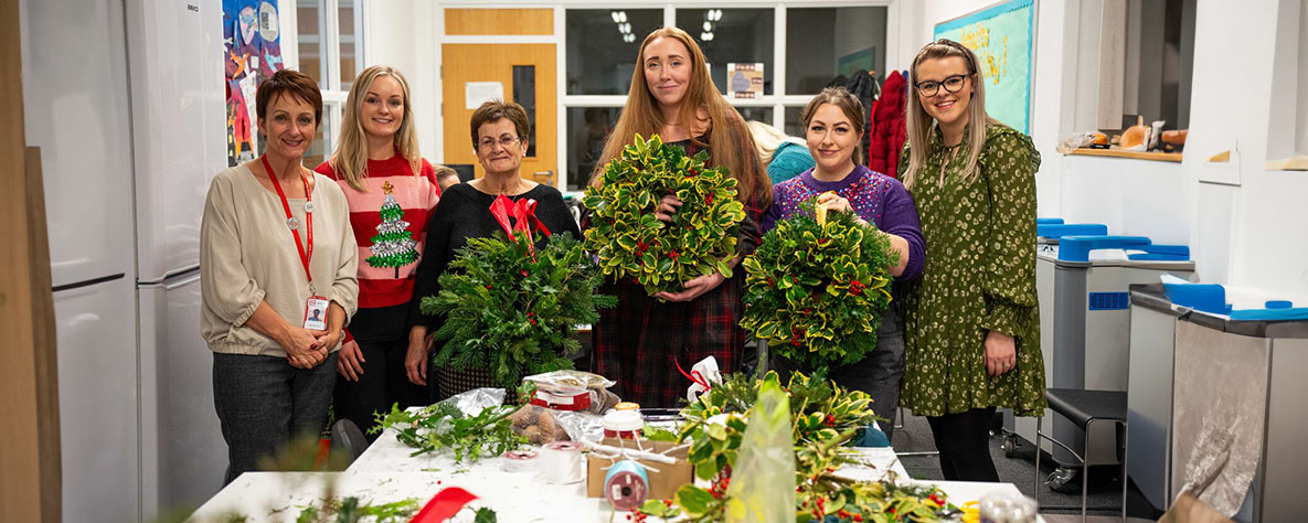 Christmas Wreath Making