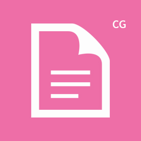 CG icon pink