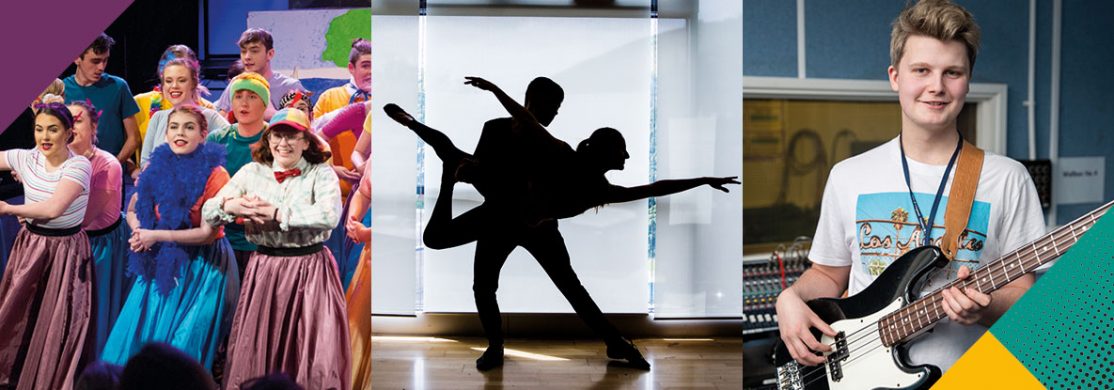 coleg-gwent-music-drama-dance 3 subject banner