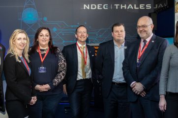 3E6A8761 Education & industry management at the launch of Cyber Colleges Cymru