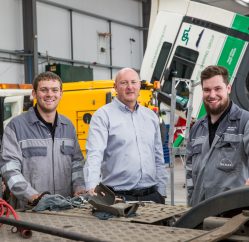 Coleg Gwent Motor Apprentices