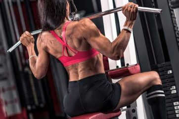 Claire-Gibbs Claire Gibbs at the gym