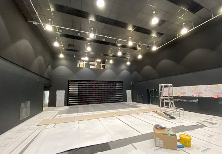 Photo of Torfaen Learning Zone building progress
