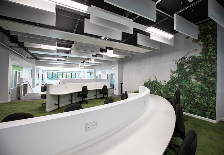 Torfaen Learning Zone green room