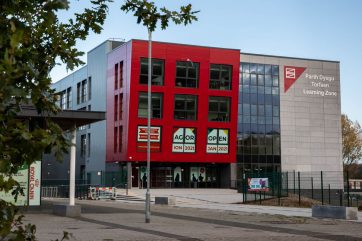 tlz-building Torfaen Learning Zone building
