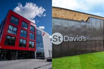 Coleg Gwent sponsors St Davids Hospice Care Page Thumbnail