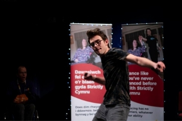 Matthew Morley Strictly Cymru - Page Thumbnail (1) Matthew dancing at Strictly Cymru