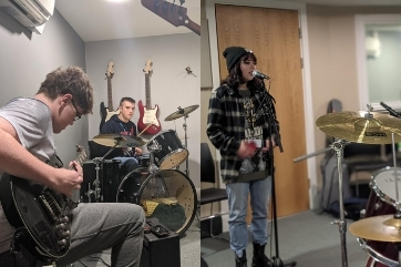 Rock School Lockdown Album - Page Thumbnail Learners recording rock school lockdown album