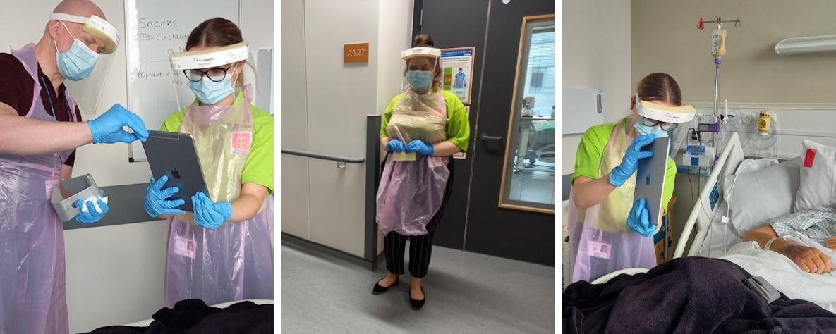 Students volunteer to support patients in hospital during ...