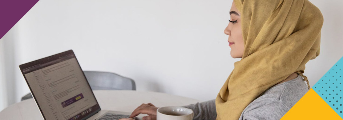 microsoft-office-sector-header Woman in hijab on laptop