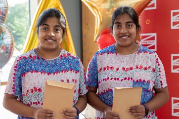 results-day-social Sujana and Sujina Balendra
