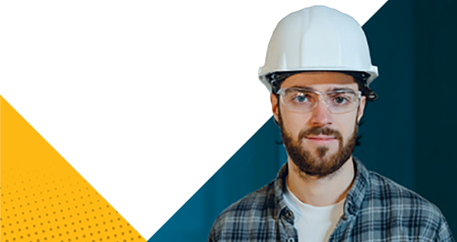 pledge-pdf-switch Man in hard hat and protective glasses