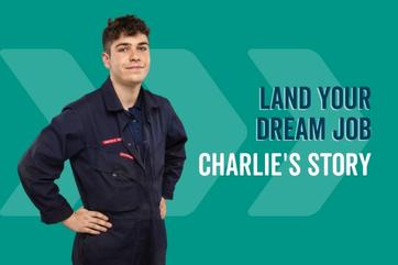 Page Thumbnail Charlie Charlie's career story
