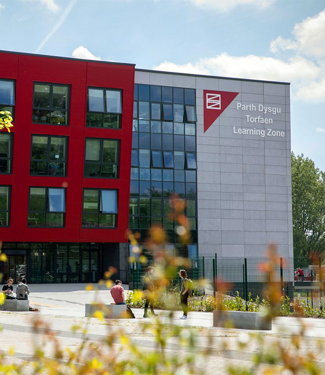 Torfaen Learning Zone building