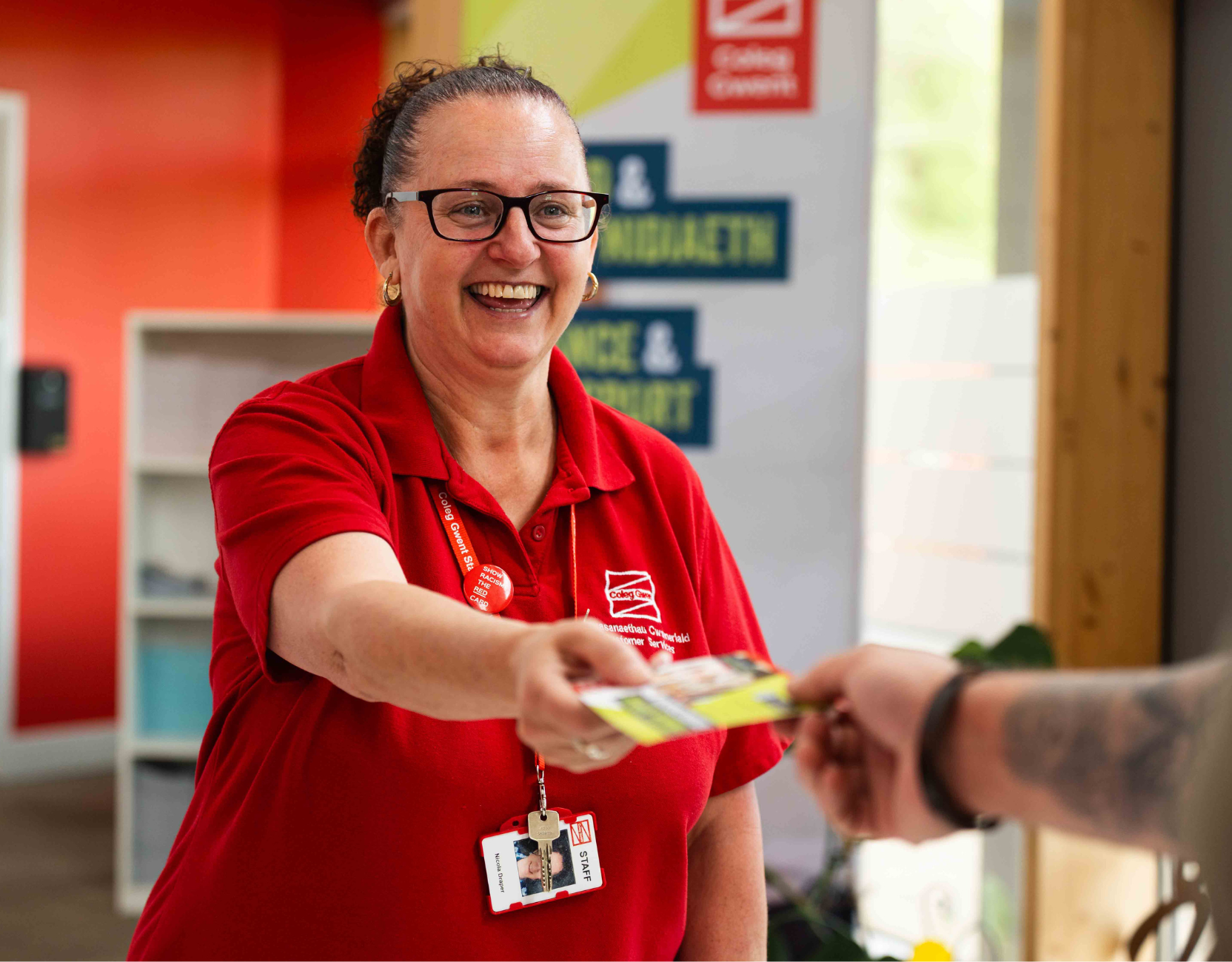 Support staff member