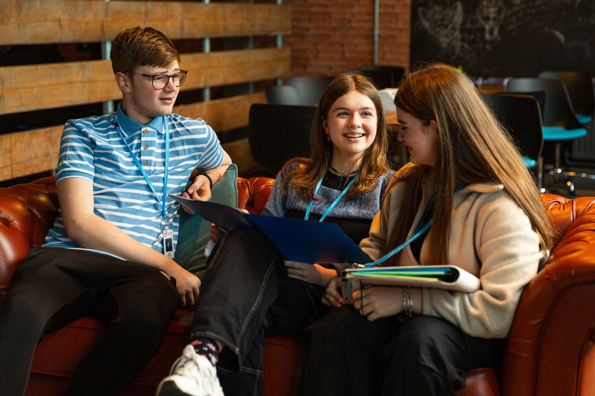 Students socialising