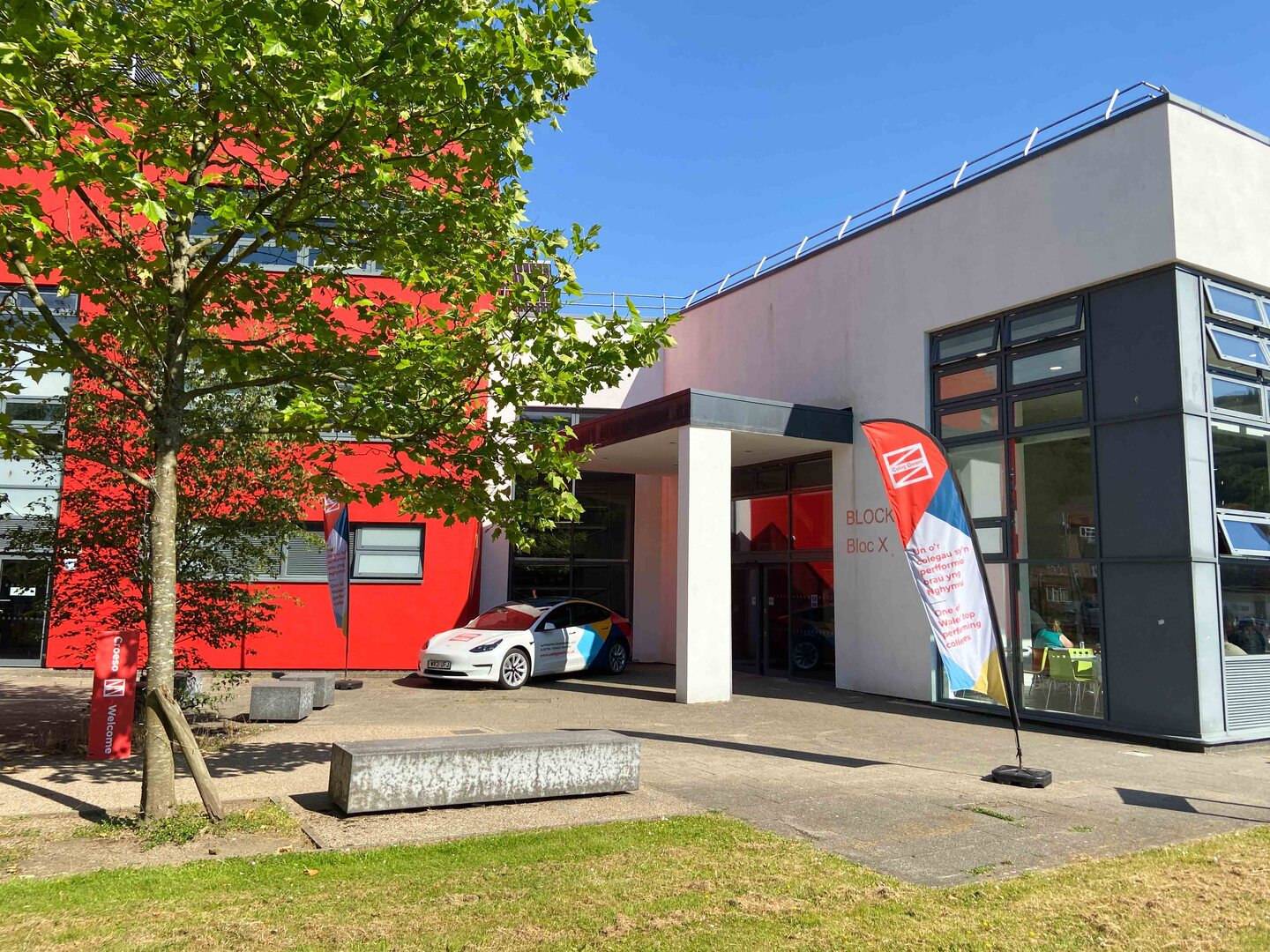 X Block at Crosskeys campus