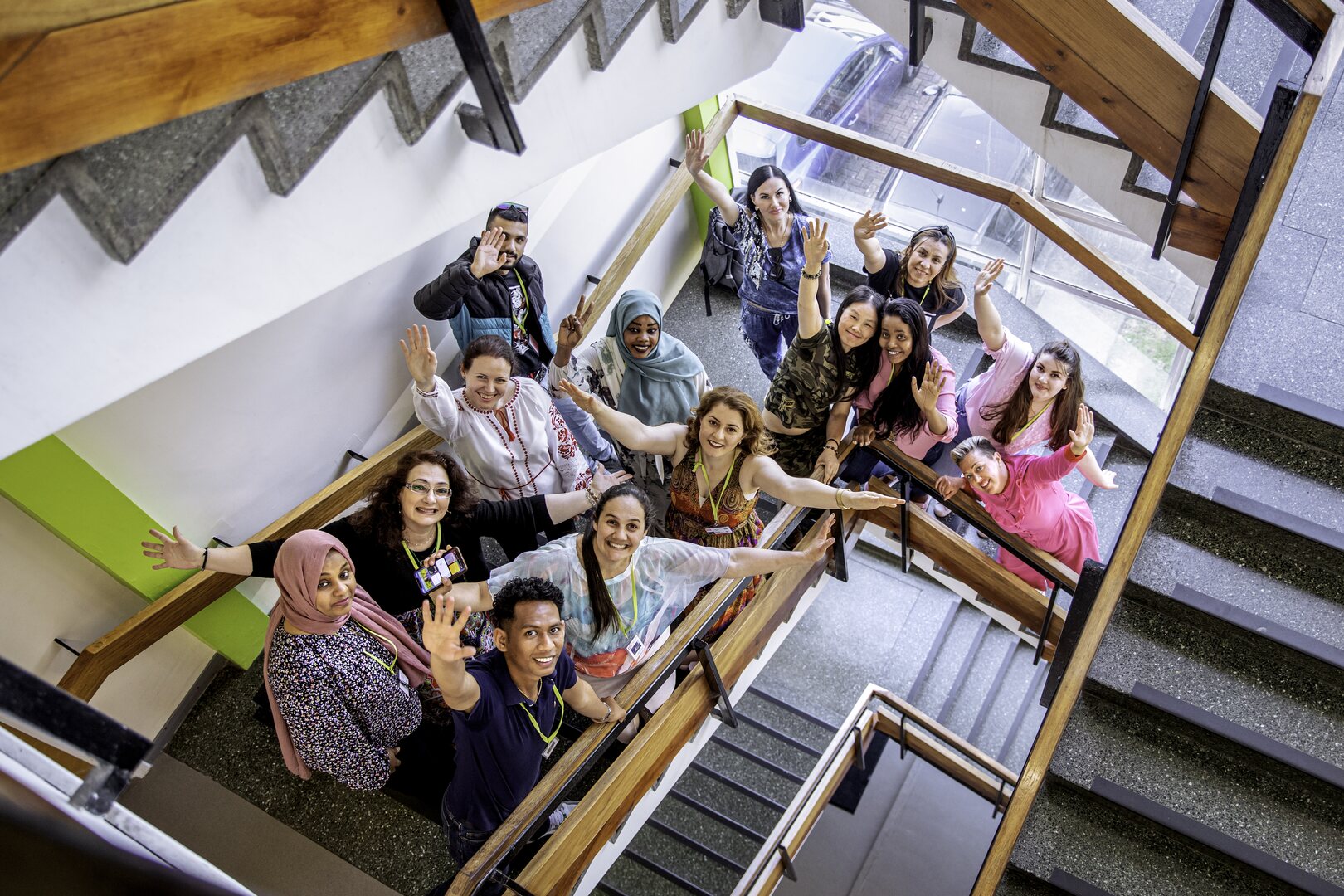 ESOL students at Newport campus