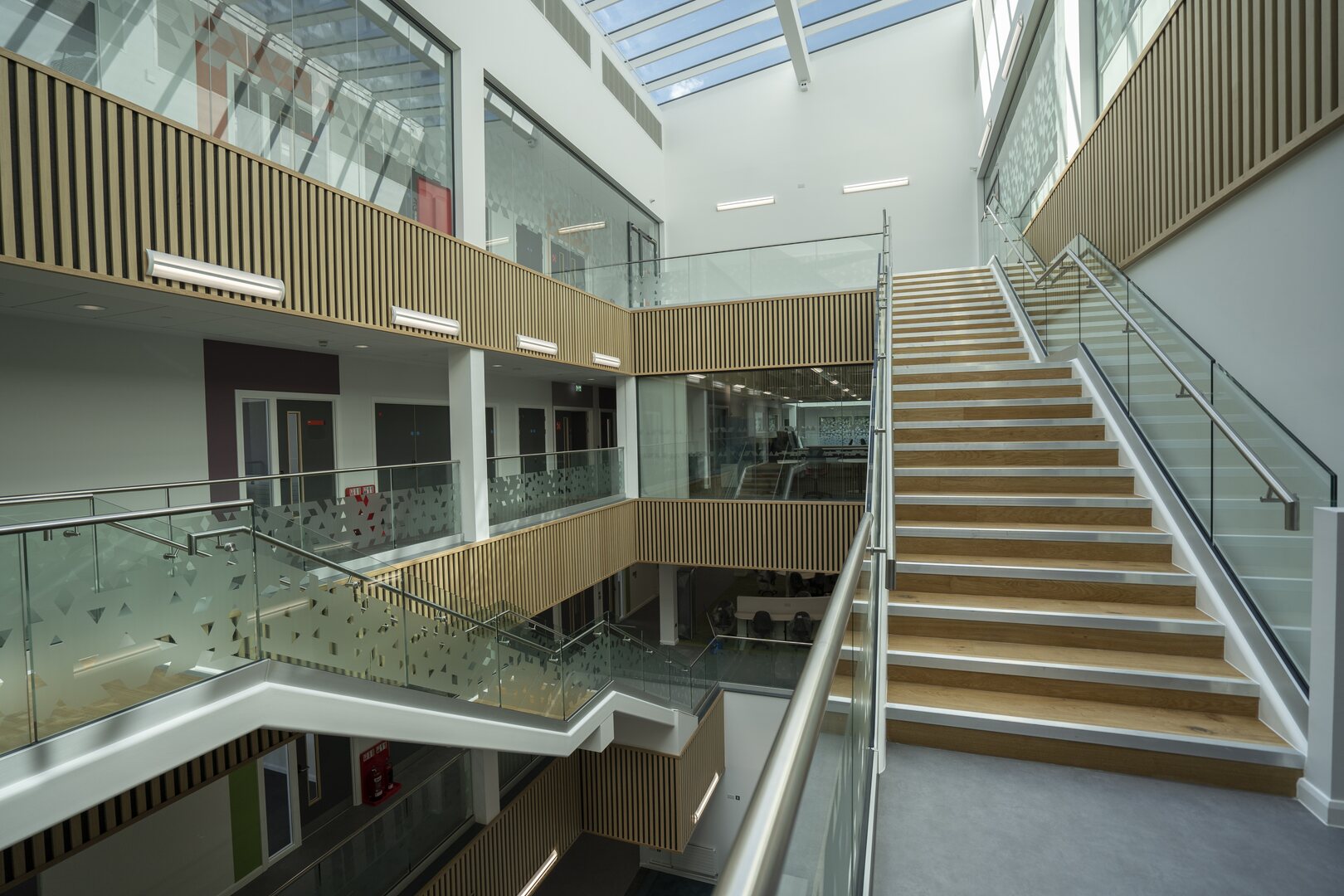Stairwell at TLZ