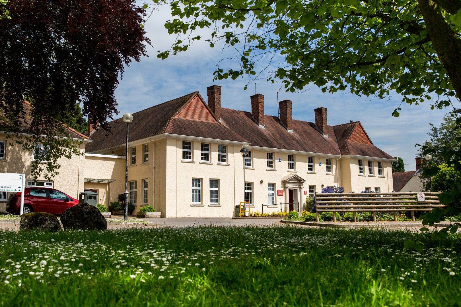 Usk campus main building