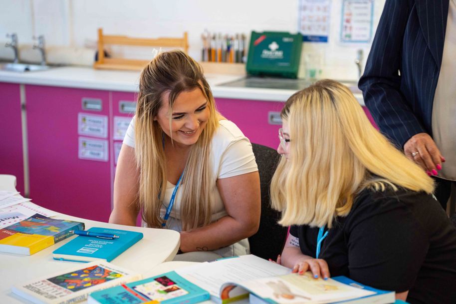 Childhood students in classroom