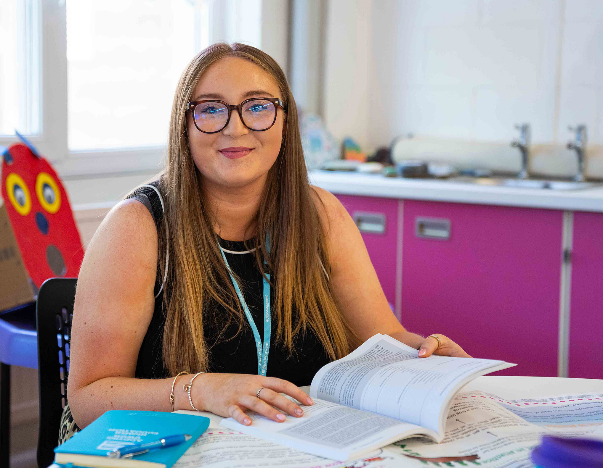 Childhood Studies student smiling