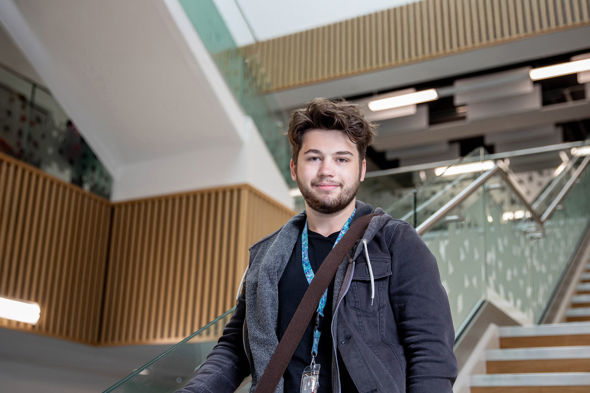 Student at TLZ reception