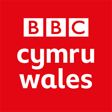 BBC Cymru Wales red logo